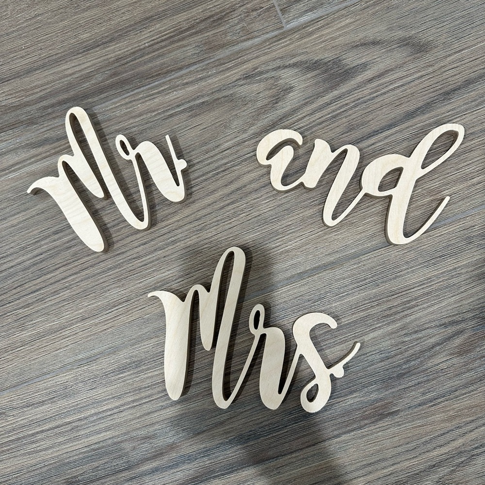 Mr and Mrs Wood Letters